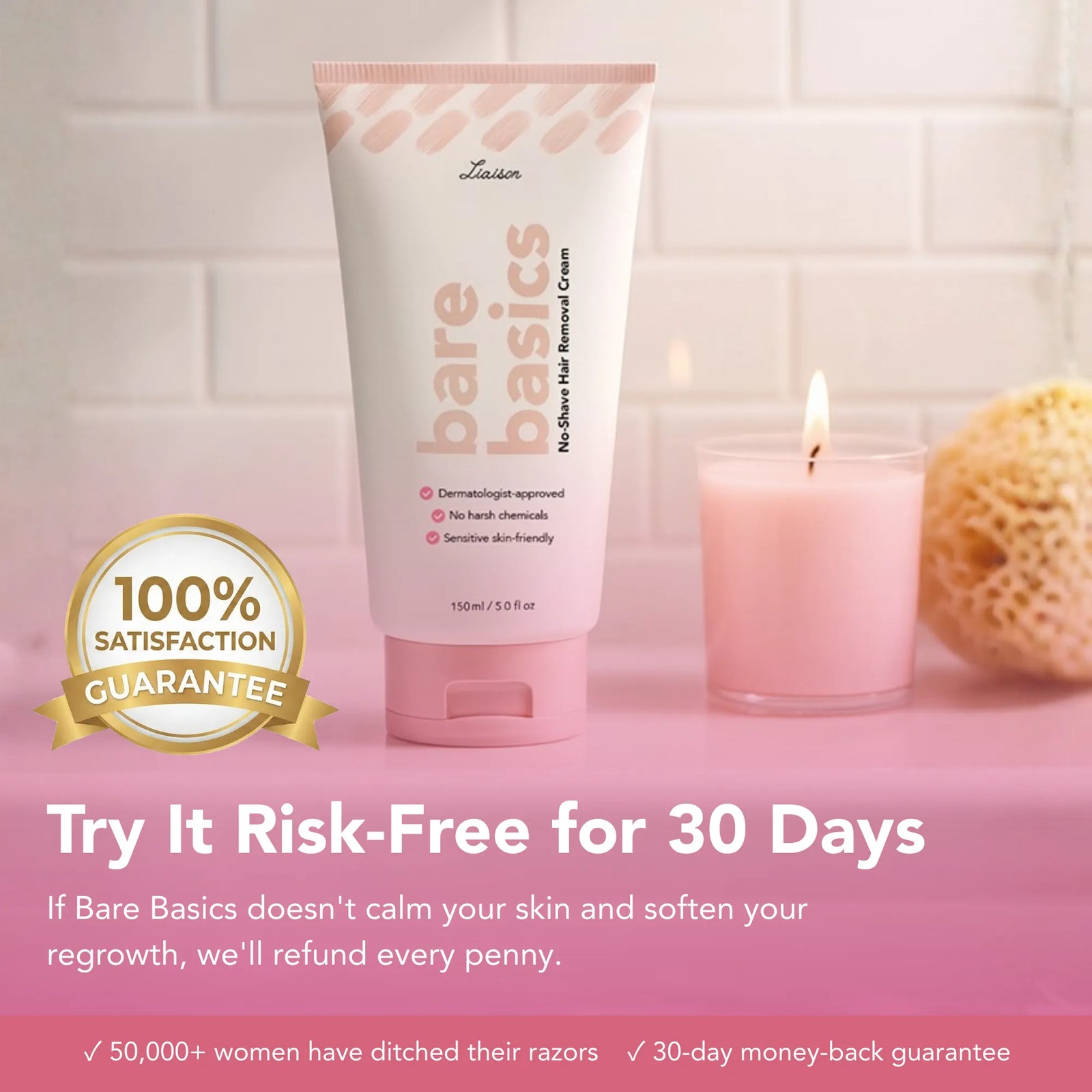 Bare Basics No Shave Hair Removal Cream