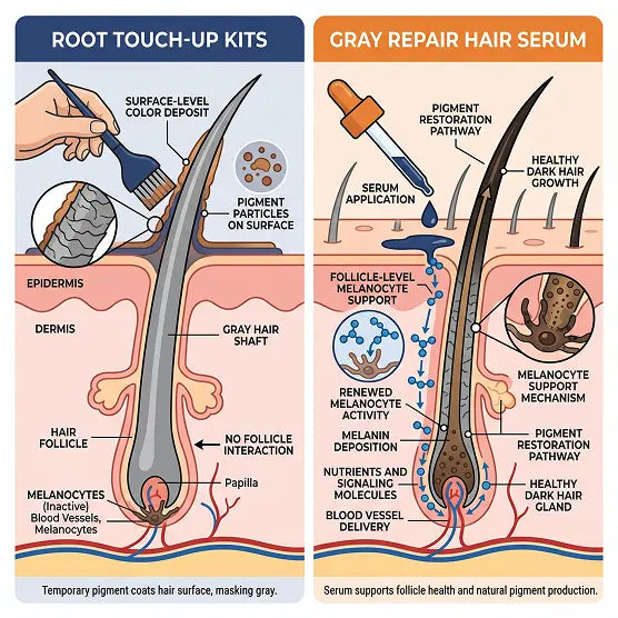 1. It Works Where Box Dye Can't Reach