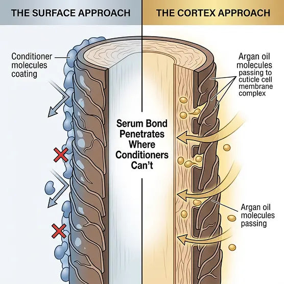 1. It Penetrates Past the Cuticle—Where Bond Damage Actually Lives