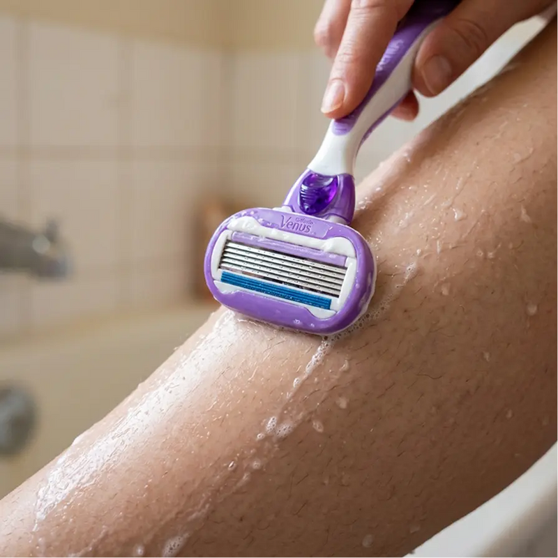 3. Using a Multi-Blade Razor